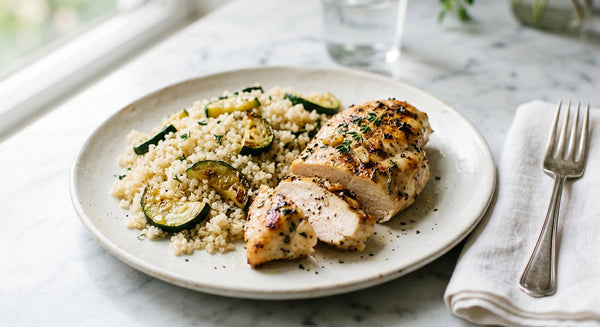 Lemon Herb Chicken with Quinoa